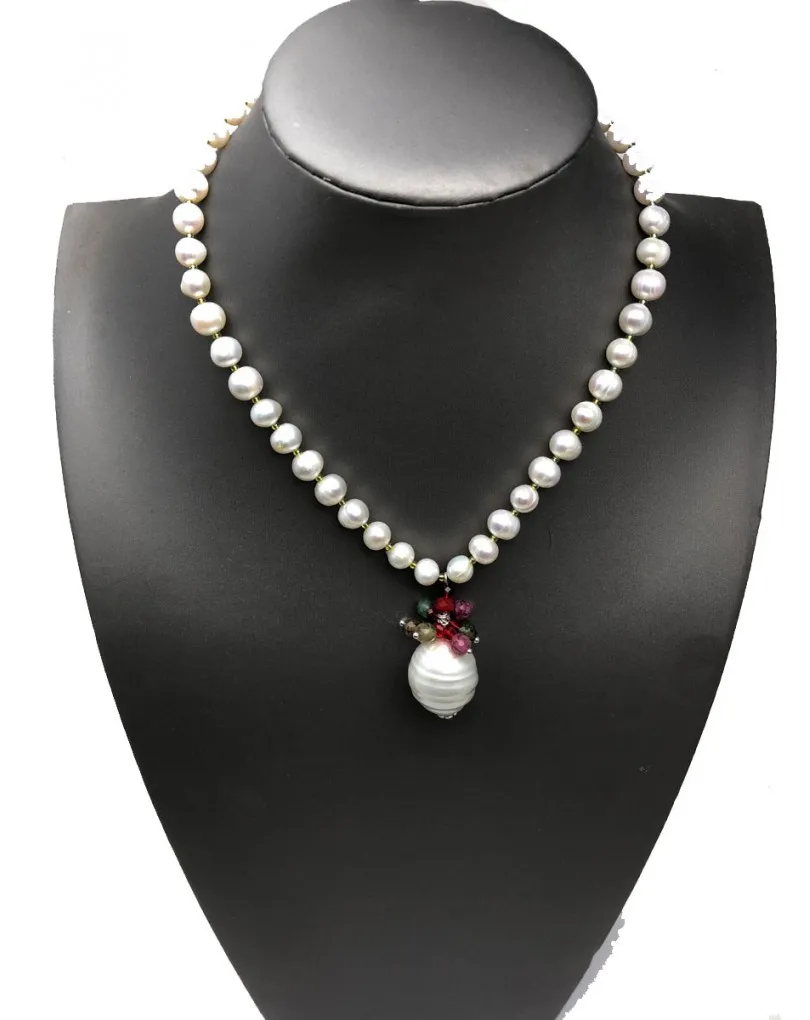 COLLARES MUJER DE PERLAS ORIGINALES HECHOS A MANO