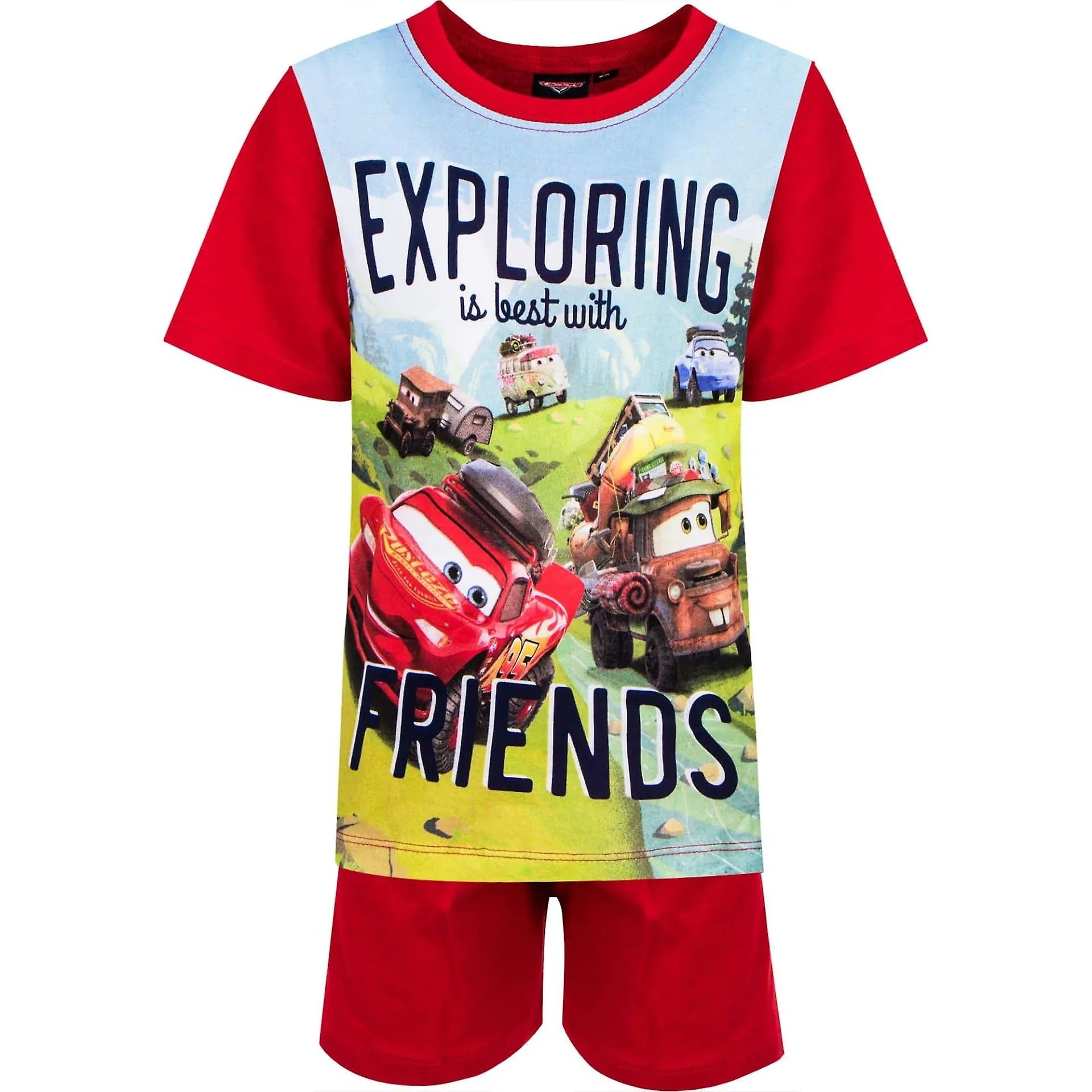 CONJUNTO DE PIJAMAS PARA NIñOS DE DISNEY CARS  MCQUEEN