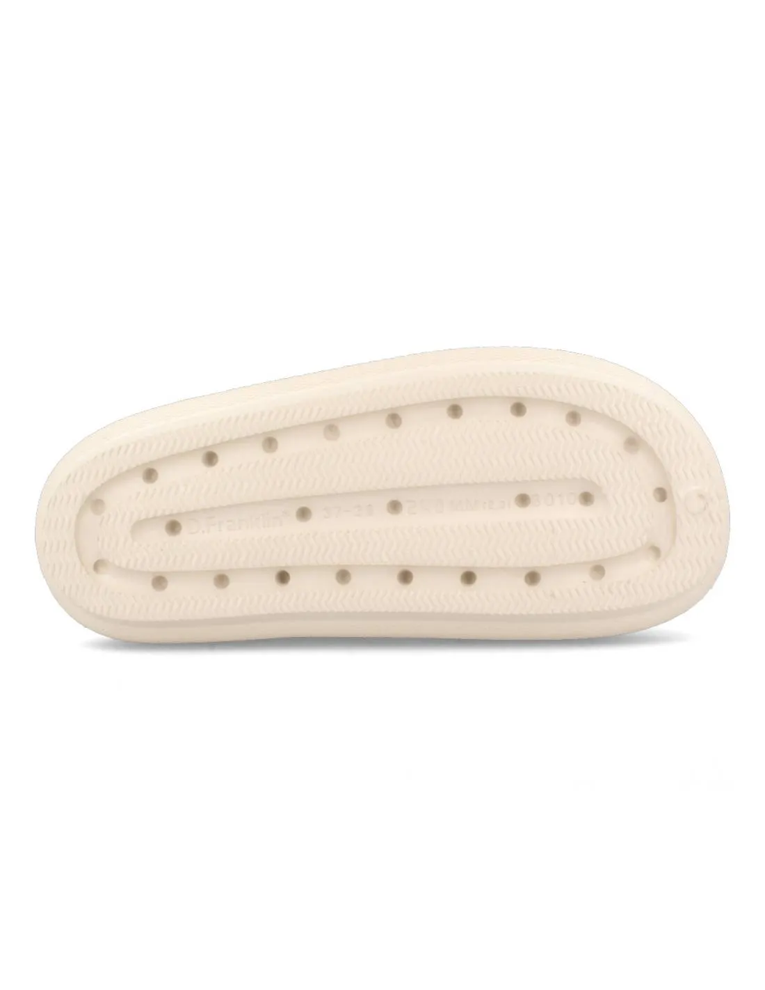 D. FRANKLIN  CANGREJERA EVA HEBILLA BEIGE