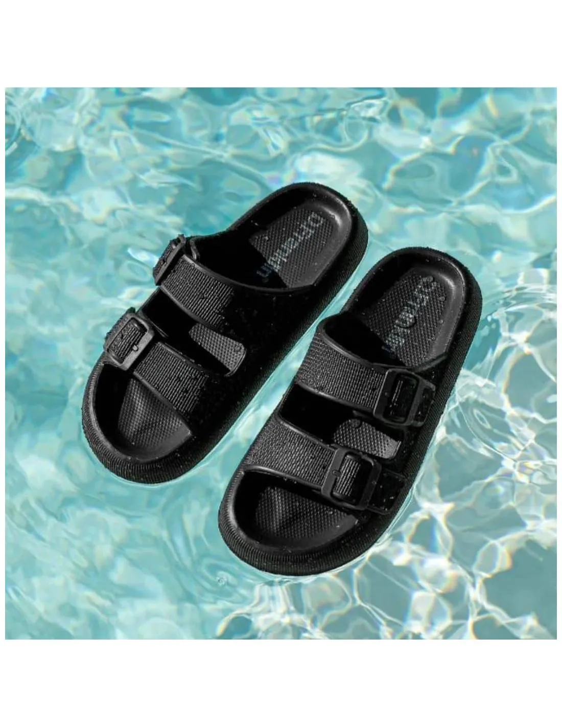 D. FRANKLIN  SANDALIA BLOOMER BIO NEGRO