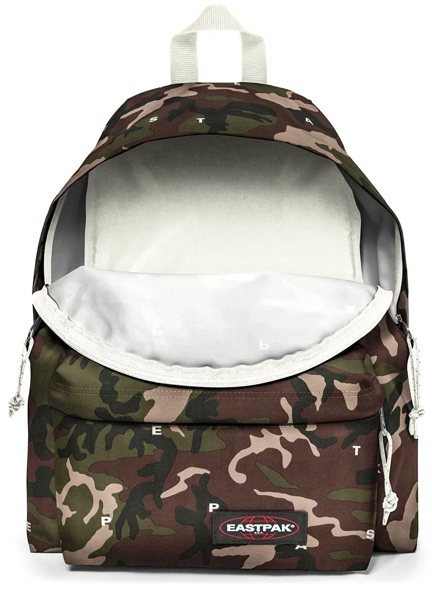 Eastpak Padded Pak'r On Top White Mochila para en militar