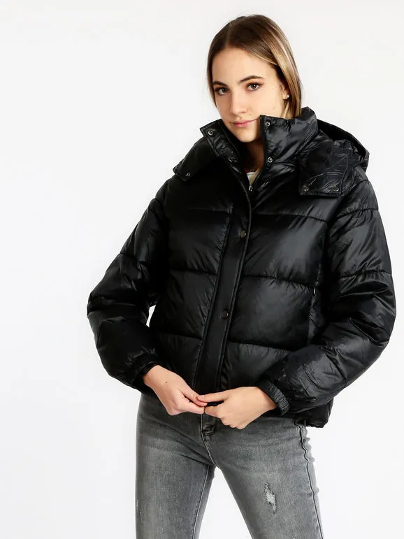 Ellen Rose Chaqueta acolchada de mujer con capucha