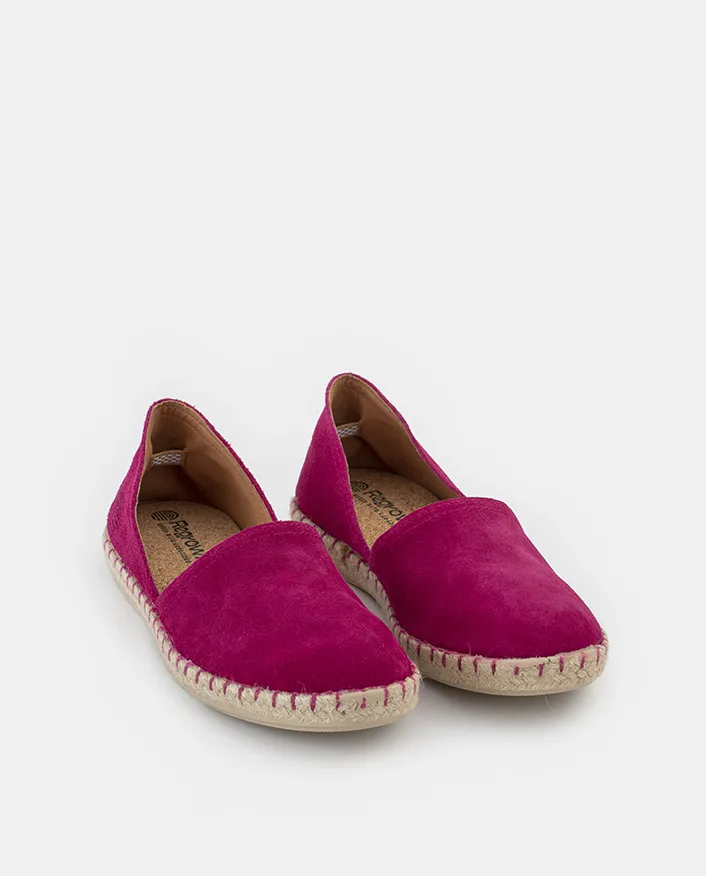 Espardeñas de verano eco friendly MARIA MAGENTA
