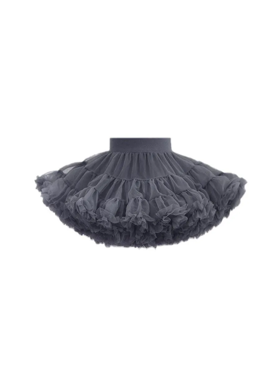 Falda para Niñas PettiSkirt Grafito