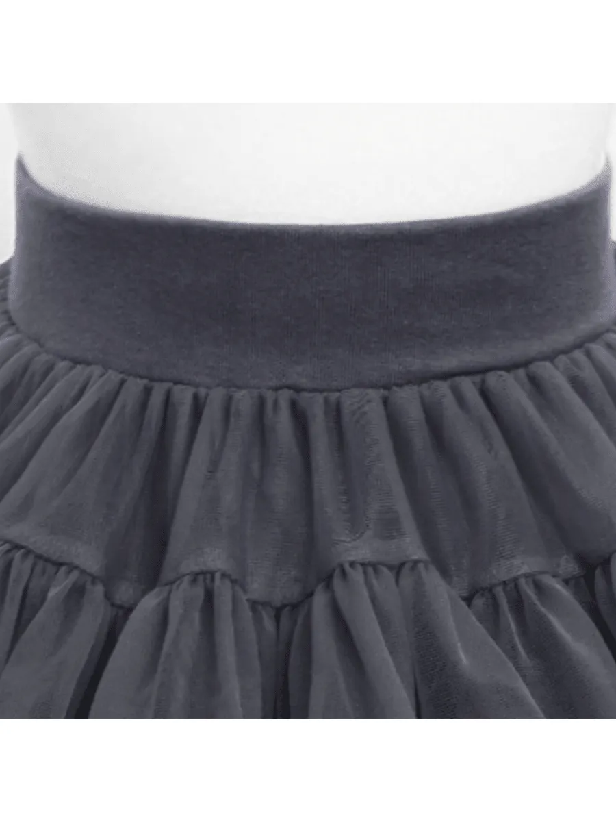 Falda para Niñas PettiSkirt Grafito