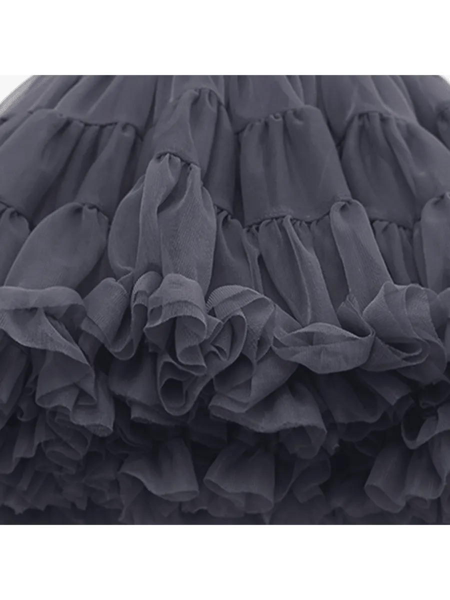 Falda para Niñas PettiSkirt Grafito