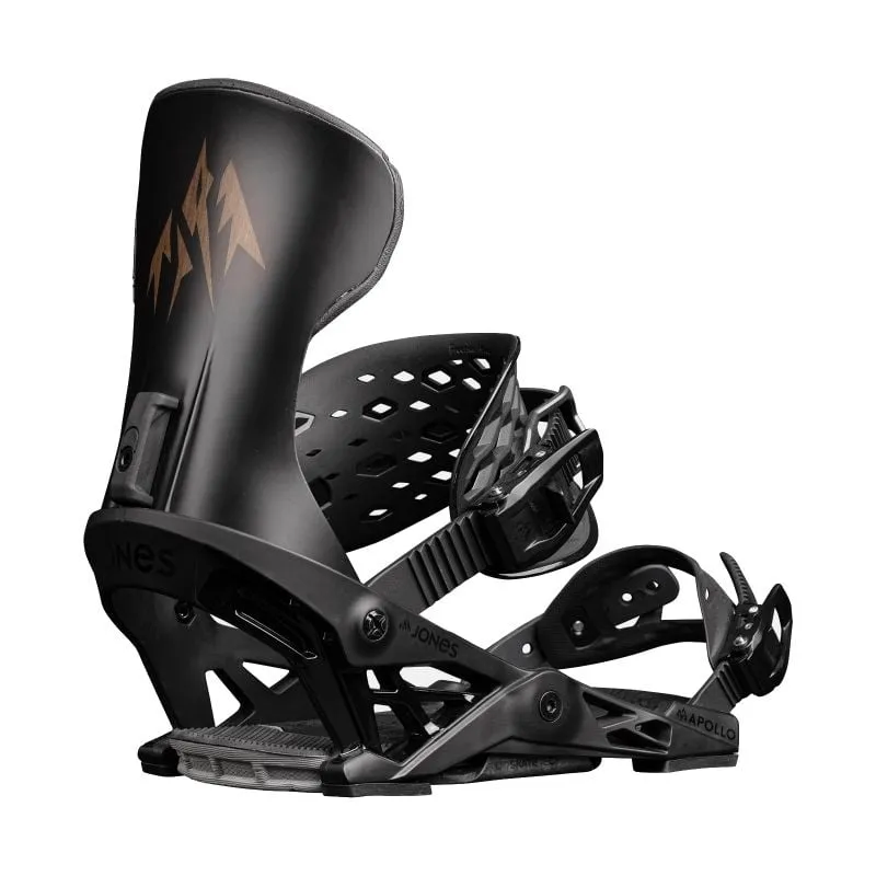 Fijación de snowboard Jones Apollo (Stealth Black)