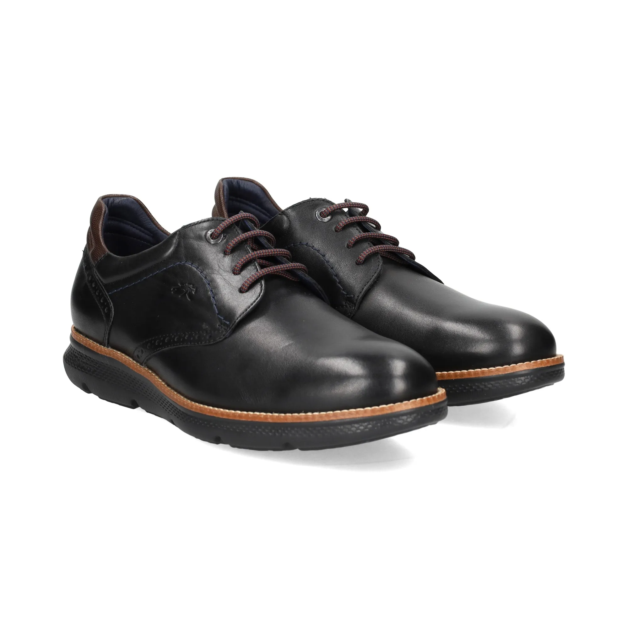 FLUCHOS Zapatos de vestir de Hombre NEGRO