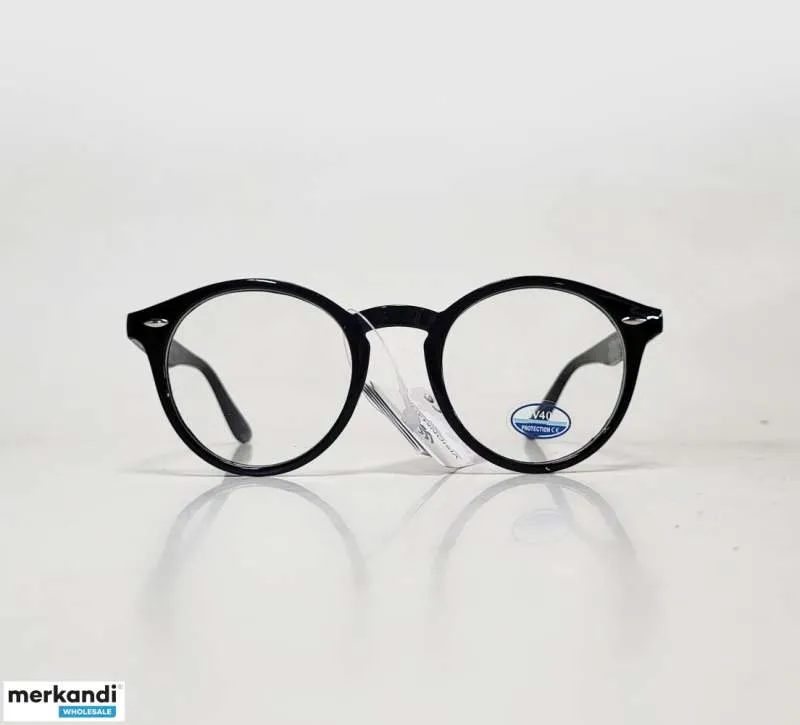 Gafas de moda Transparant Visionmania con montura negra
