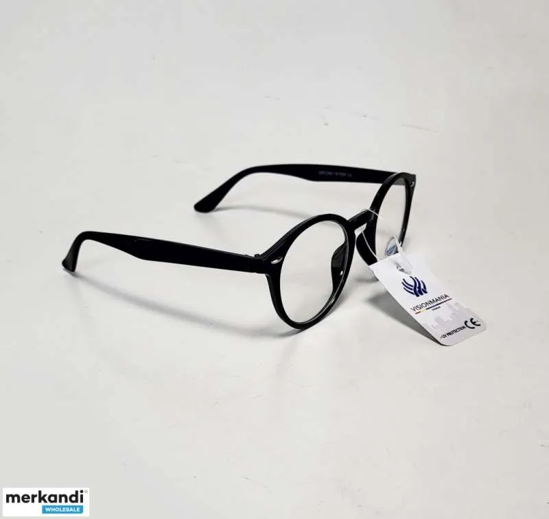Gafas de moda Transparant Visionmania con montura negra
