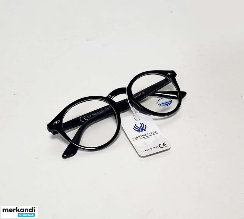Gafas de moda Transparant Visionmania con montura negra