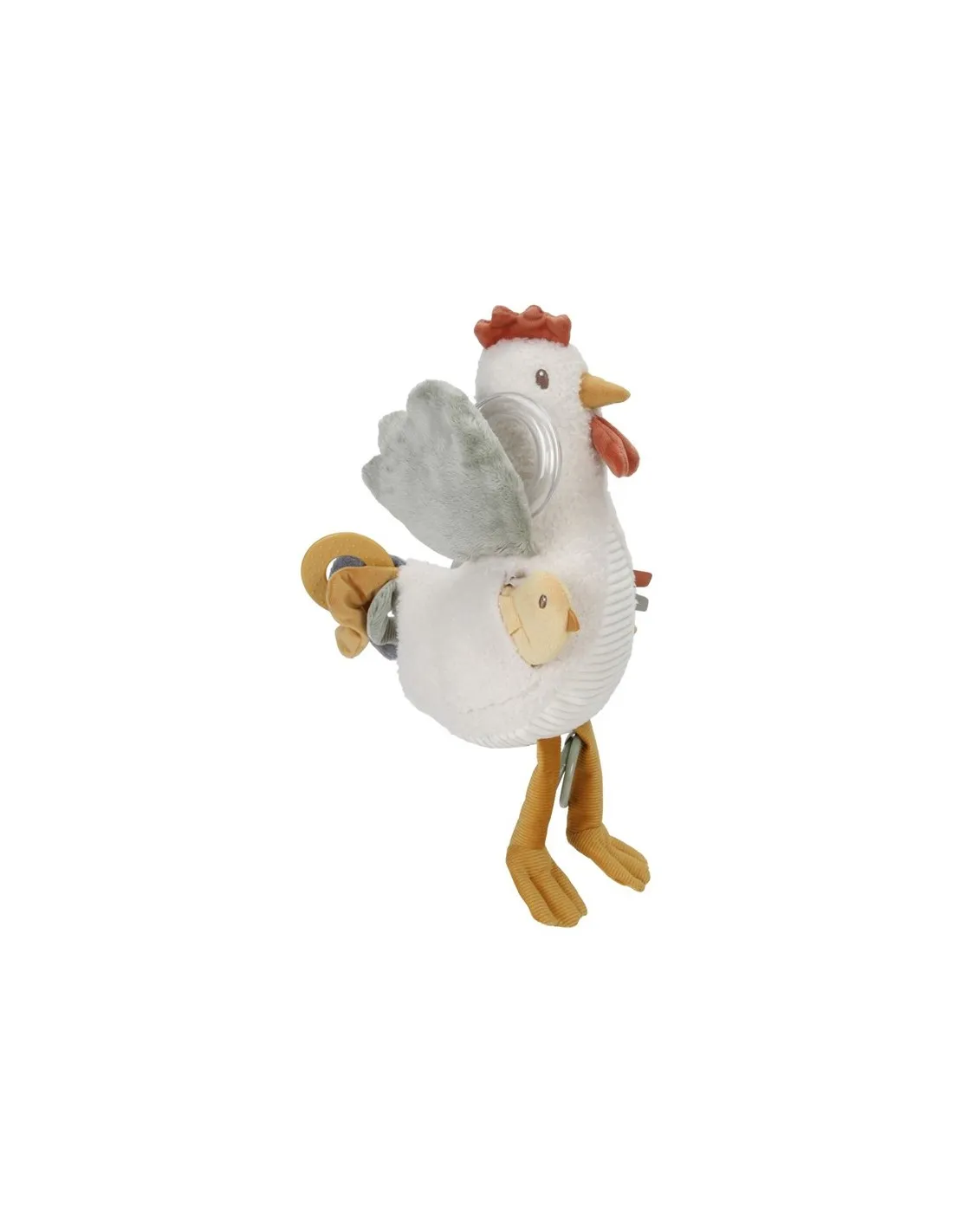 GALLINA DE ACTIVIDADES 25CM PEQUEÑA GRANJA LITTLE DUTCH LD8804