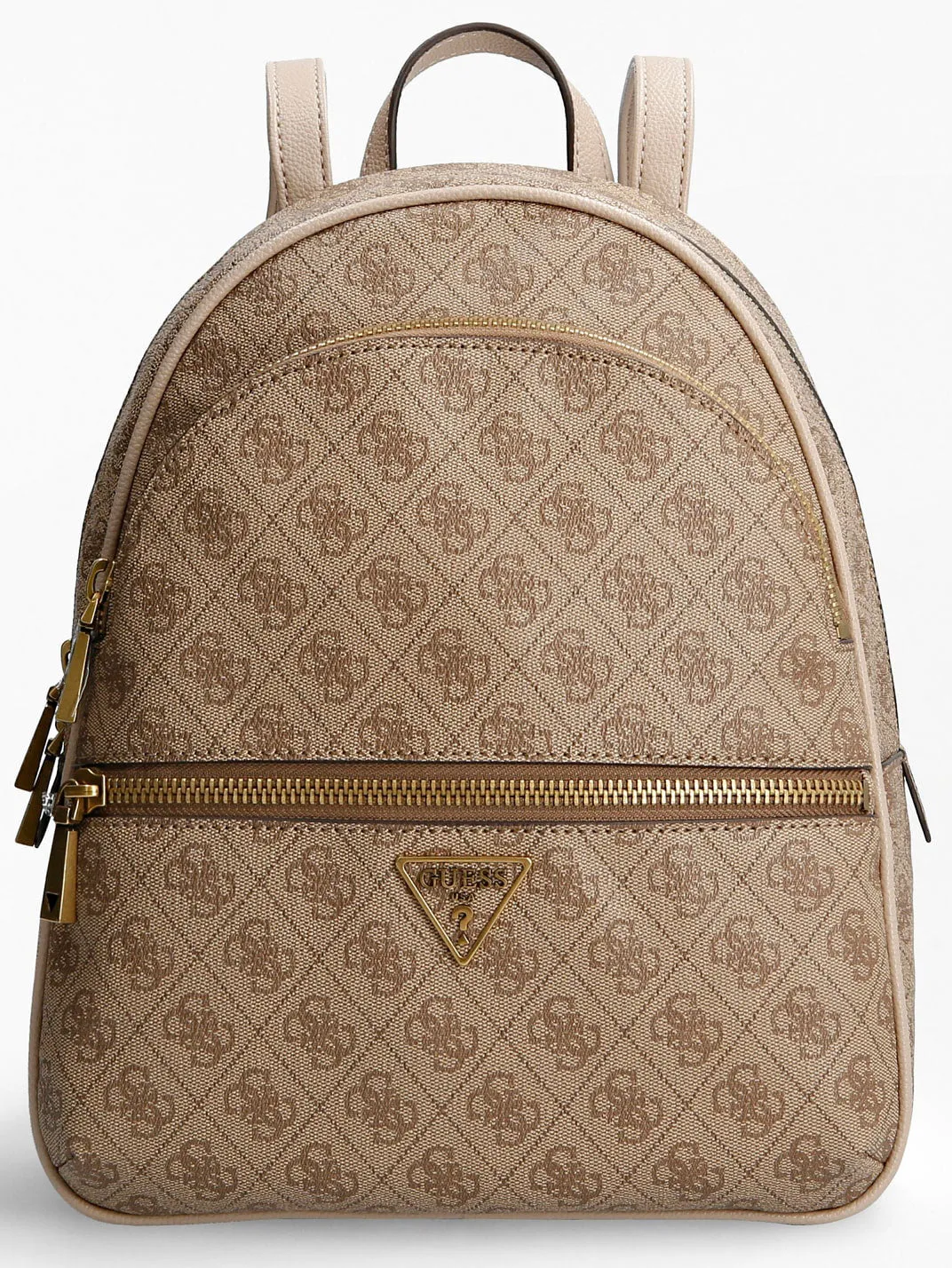 Guess Manhattan Mochila con bolsillos delanteros para mujer en lattee