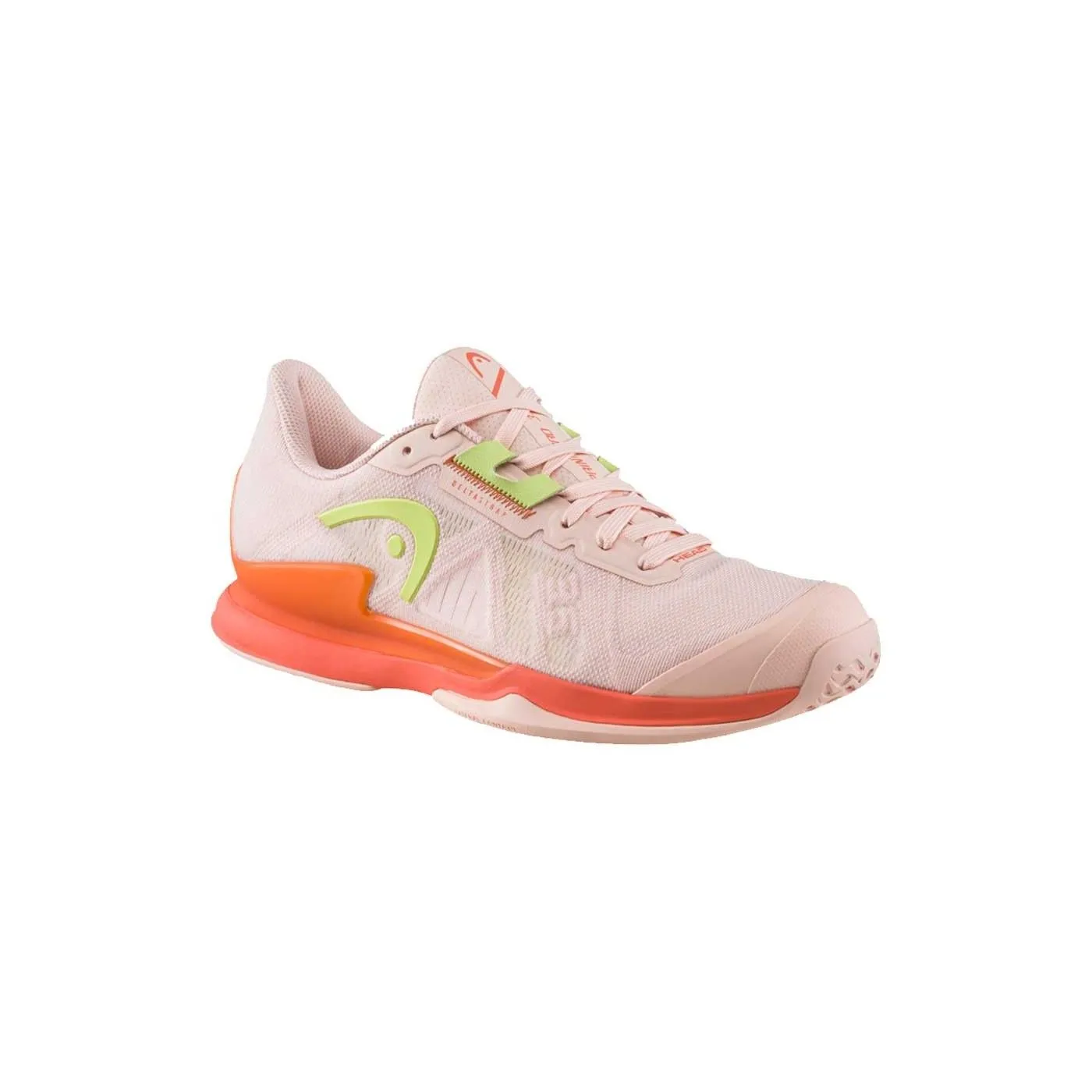 Head Sprint Pro 3.5 Rosa Naranja Mujer 274042sali