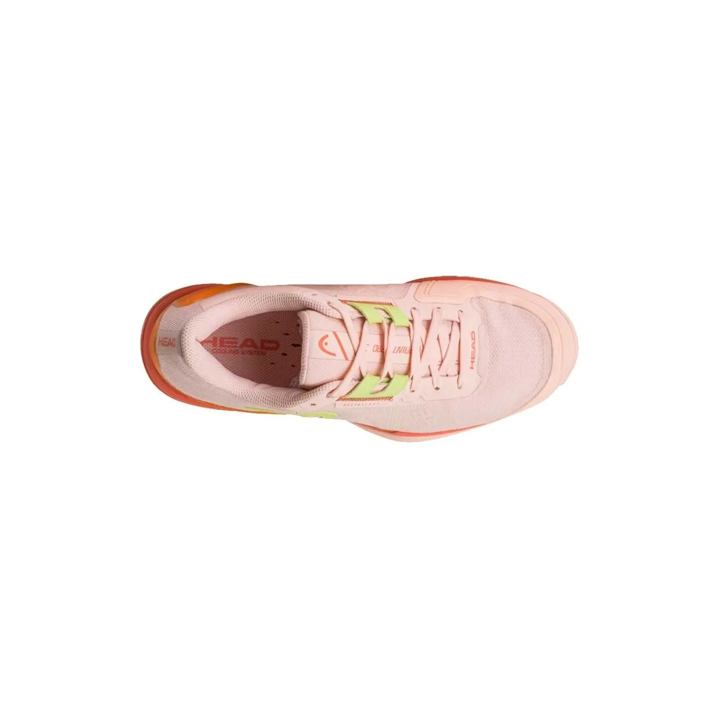 Head Sprint Pro 3.5 Rosa Naranja Mujer 274042sali