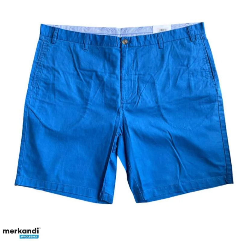 Hombre Tallas Grandes Tallas Chino Algodón Medio Pantalón 5 Color Diferente