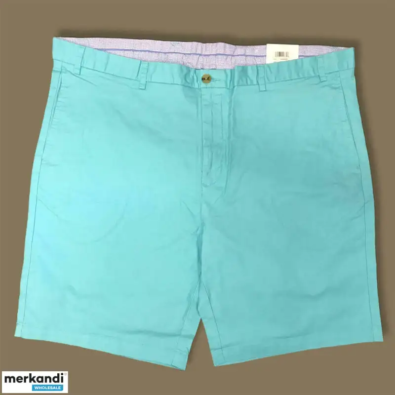 Hombre Tallas Grandes Tallas Chino Algodón Medio Pantalón 5 Color Diferente