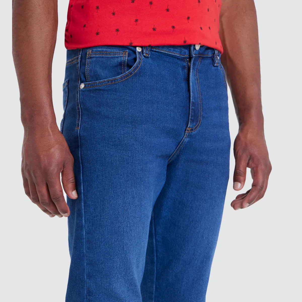 Jean Para Hombre Cinco Bolsillos