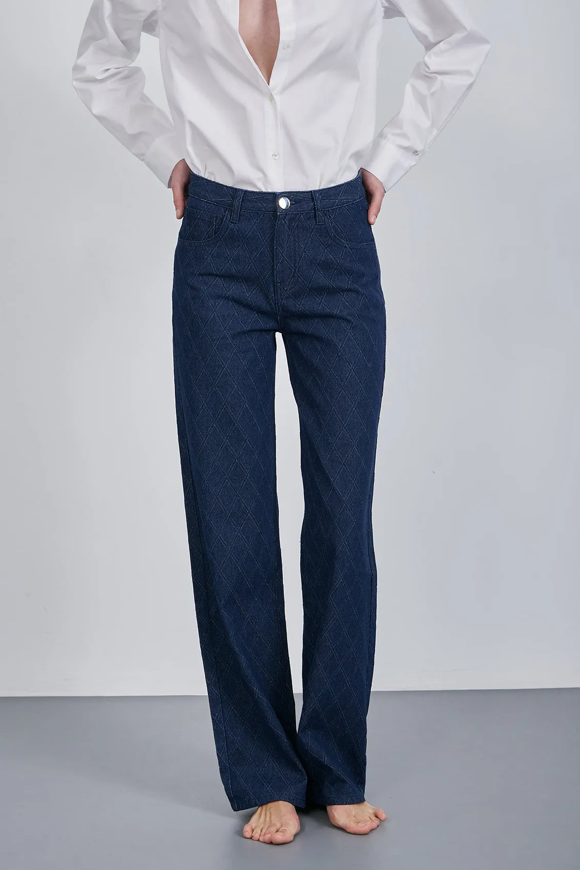 JEANS LEIA DENIM BLUE