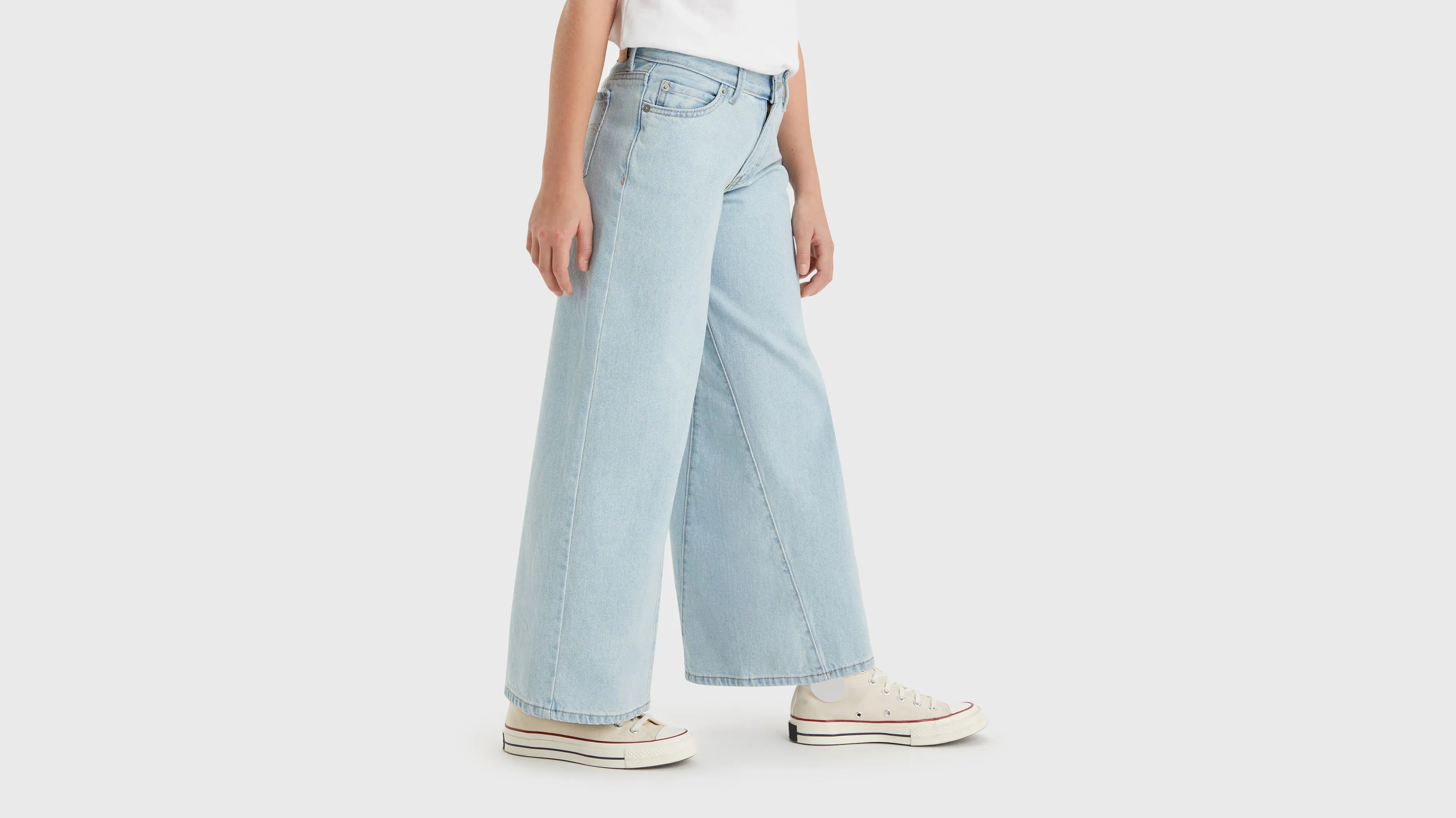 Jeans Para Adolescentes Altered '94 De Pernera Ancha
