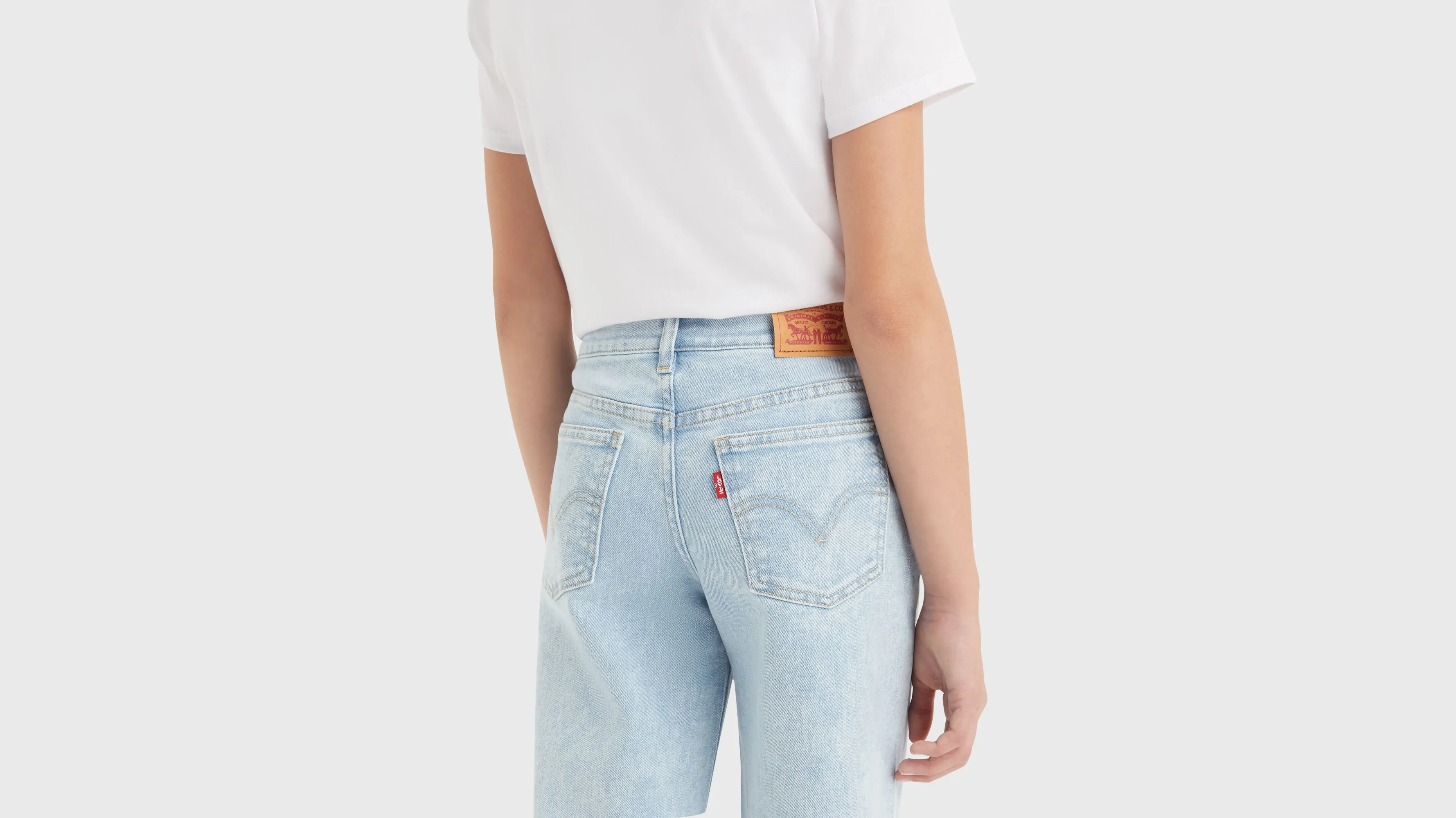 Jeans Para Adolescentes De Pernera Ancha