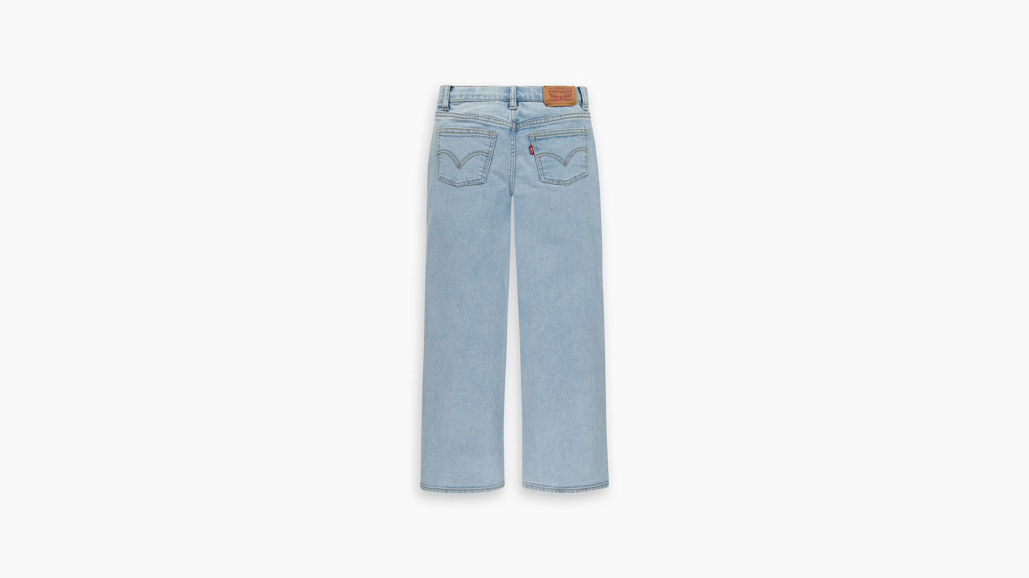 Jeans Para Adolescentes De Pernera Ancha