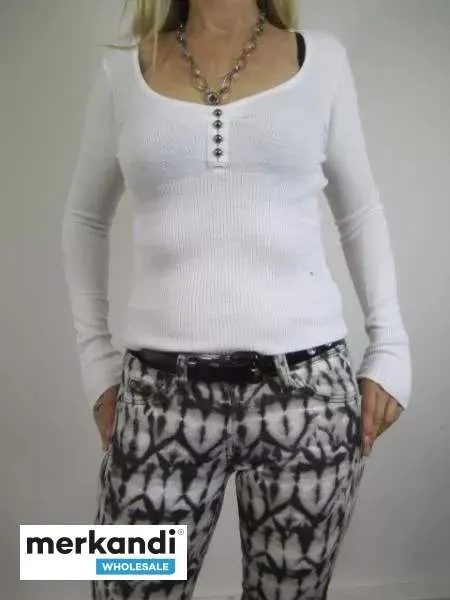 Jersey de punto fino de mujer de moda/Xhera/2852