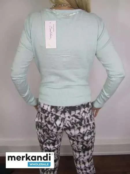 Jersey de punto fino de mujer de moda/Xhera/2852