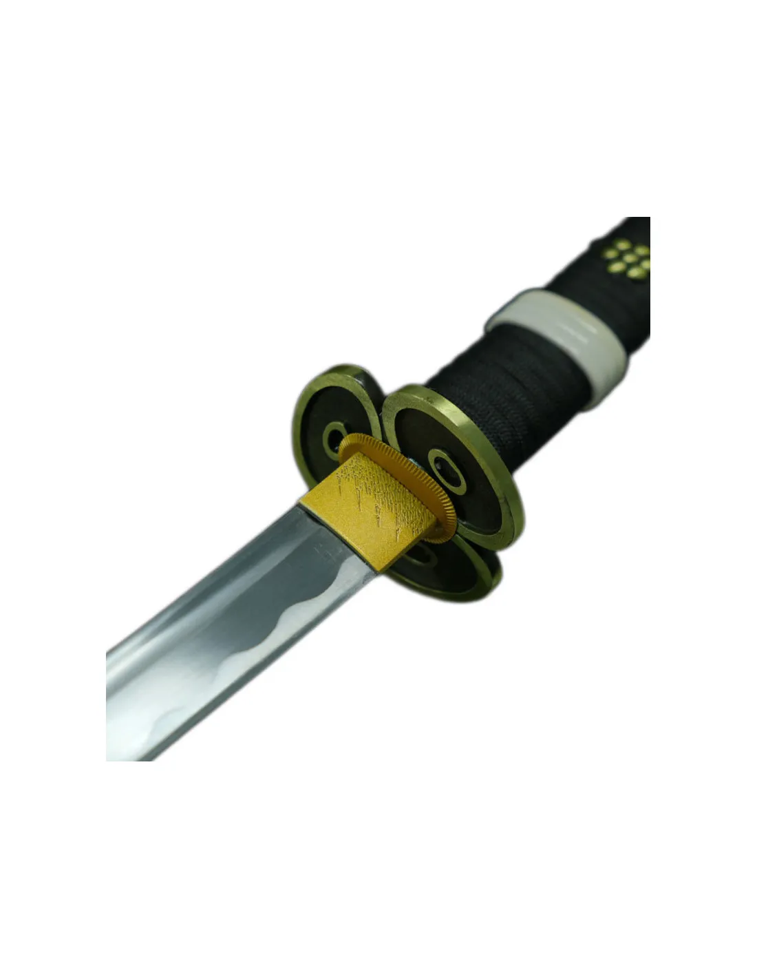 Katana forjada a mano Oden Enma negra de One Piece