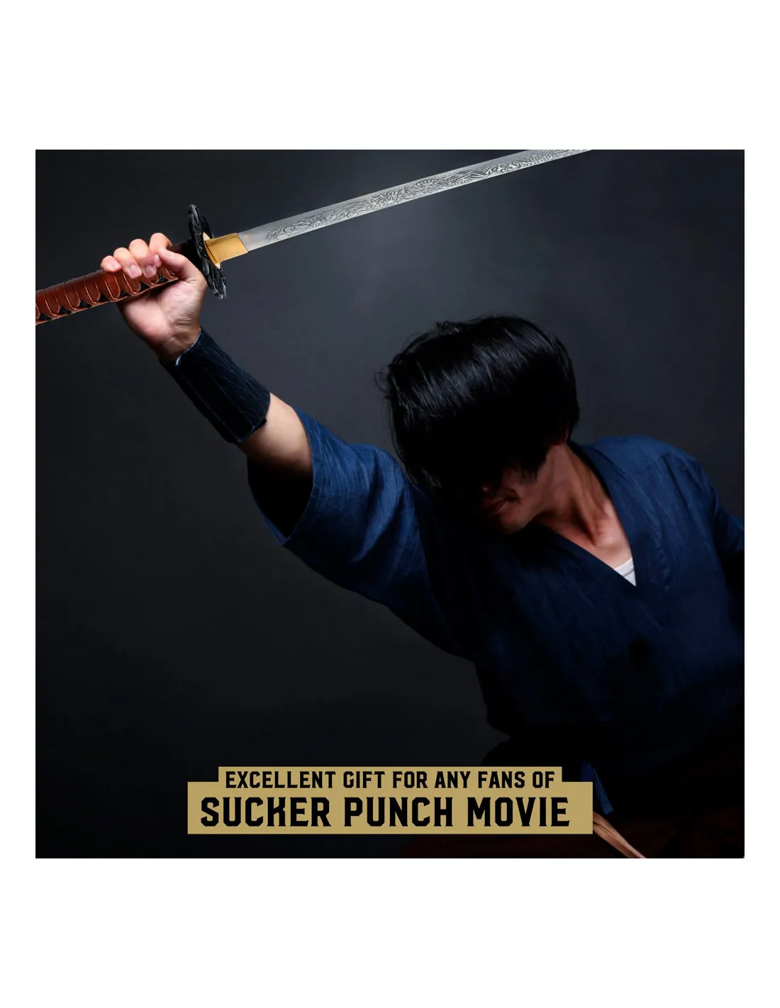 Katana forjada a mano y afilada de Sucker Punch