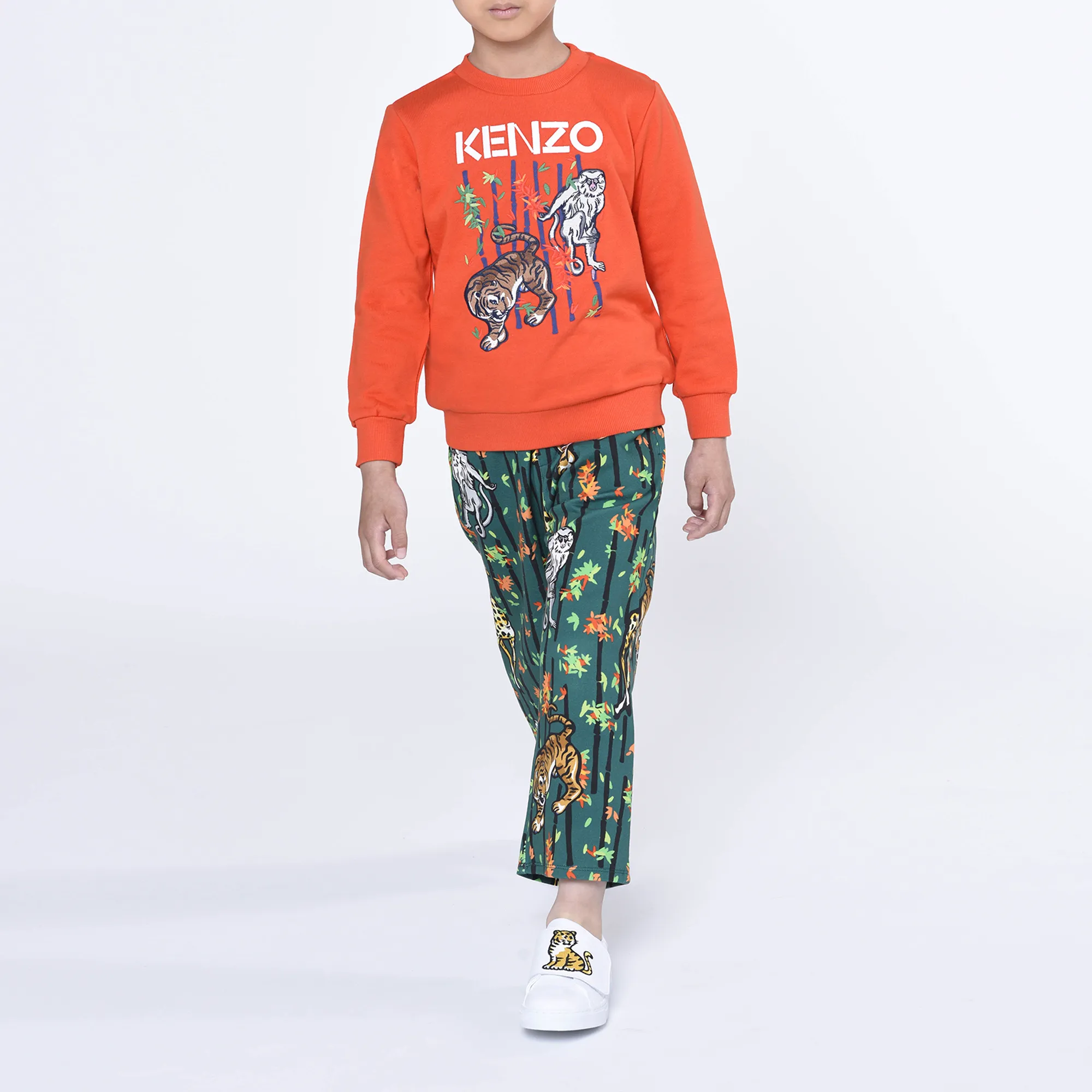 KENZO KIDS Pantalón de chándal de muletón