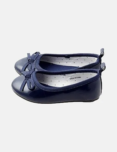 Kiabi Bailarina azul charol