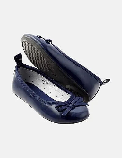 Kiabi Bailarina azul charol