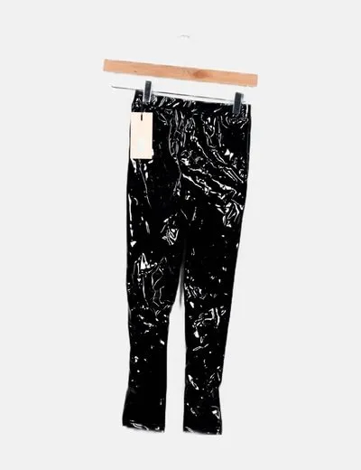 KIDS ONLY Leggins charol negro