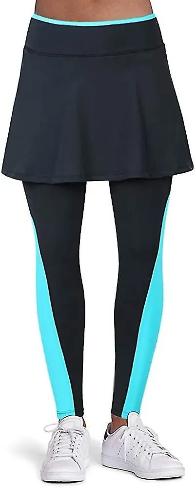 Legging con falda para mujeres, Yoga Legging con faldas y mujeres Tenis Leggings Ropa Bolsillos