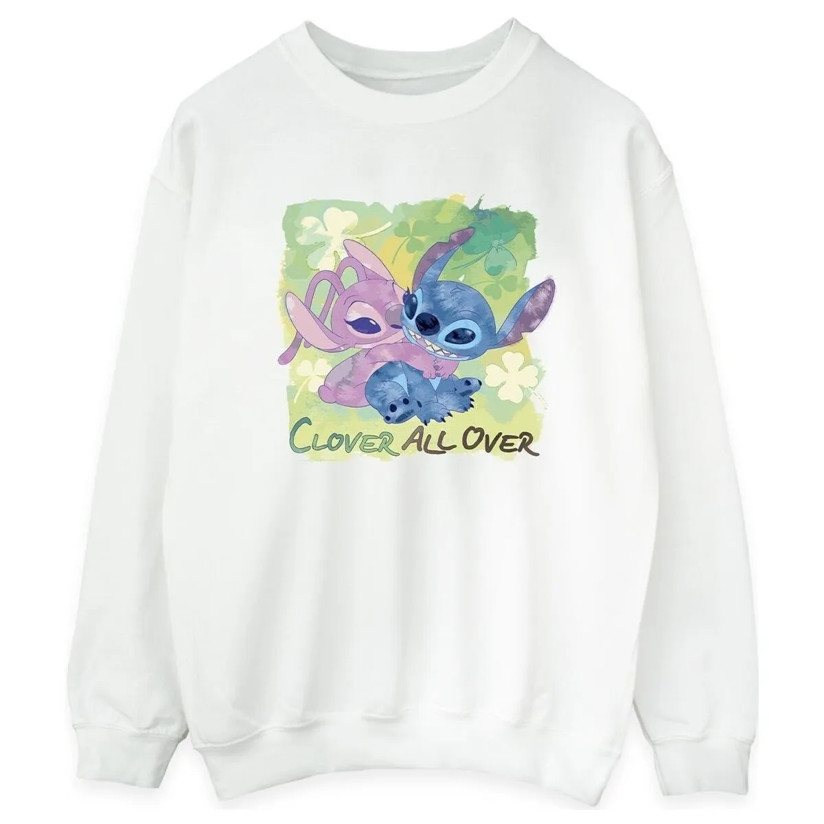 Lilo And Stitch St Patrick's Day Clover