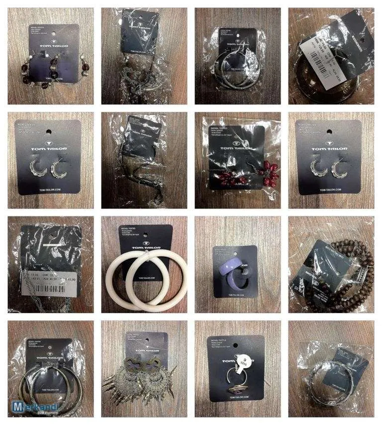 Lote de bisutería y de accesorios de ropa Tom Tailor