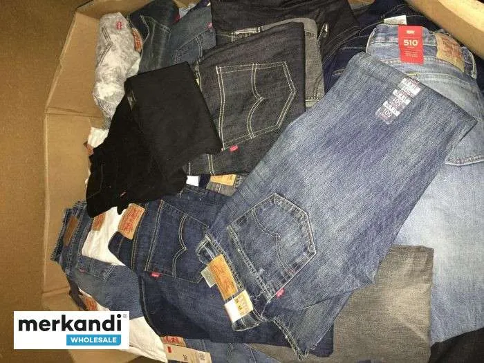 Lote de ropa de marca Levis mix para hombres y mujeres