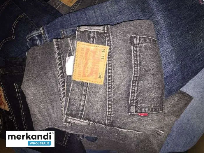 Lote de ropa de marca Levis mix para hombres y mujeres