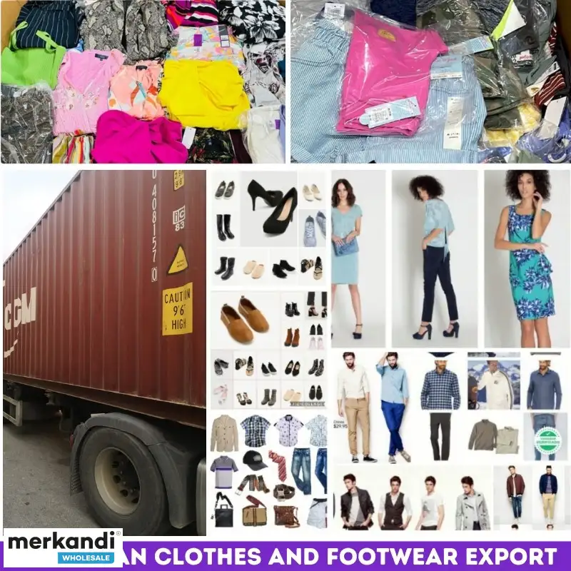 LOTES DE ROPA Y CALZADO EXPORTACIóN EUROPA  MAYORISTA DE ESPAñA