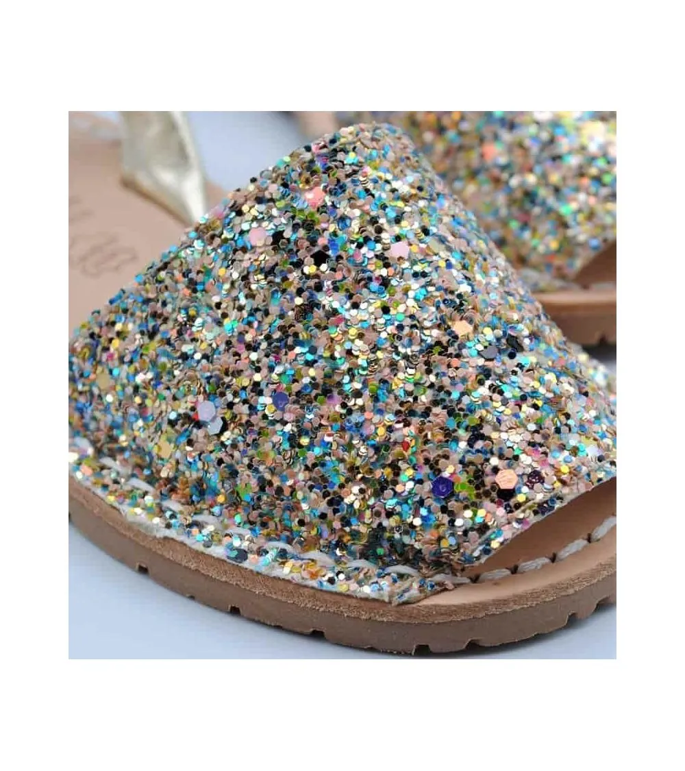 MENORQUINAS RIA GLITTER LUCECITAS AQUA