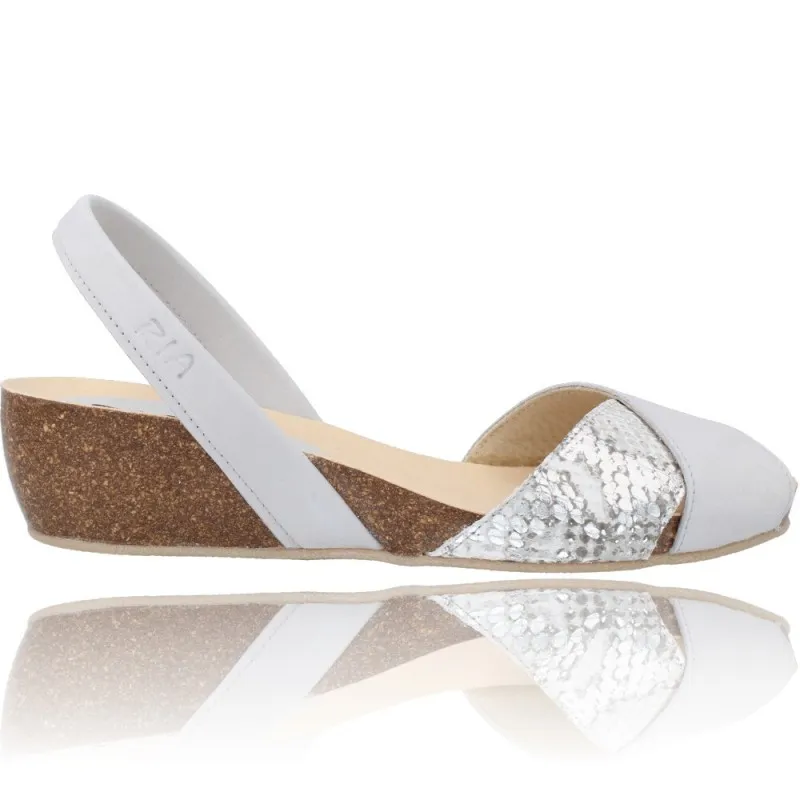 MENORQUINAS SANDALIAS CUñA PARA MUJER DE RIA BIO SINGAPUR SNAKE 332012