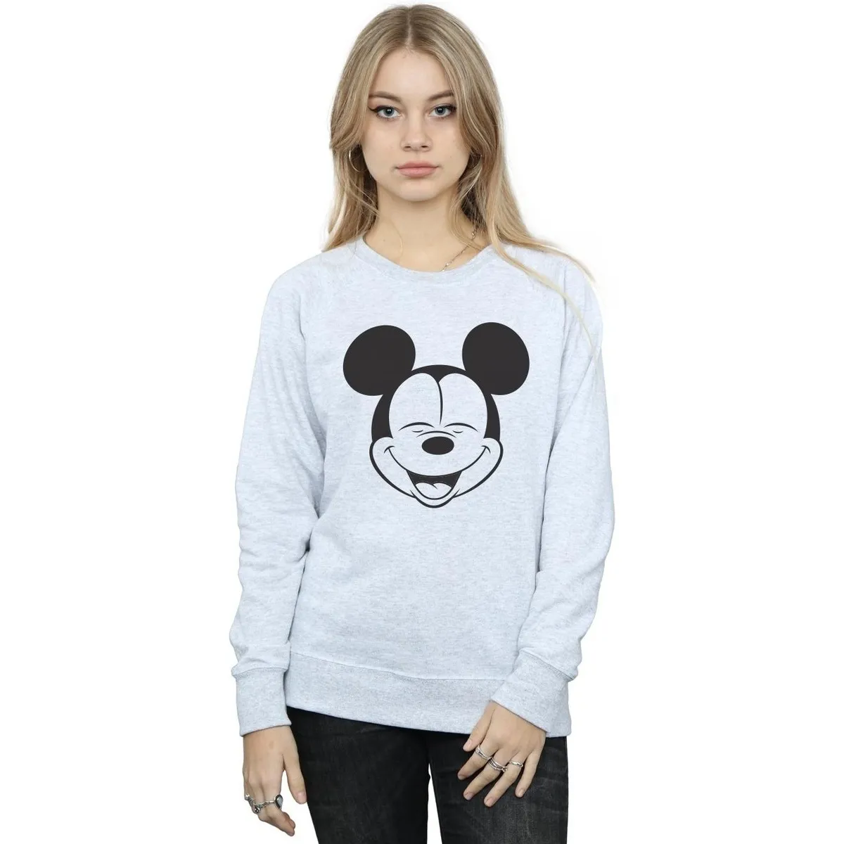 Mickey Mouse Closed Eyes
