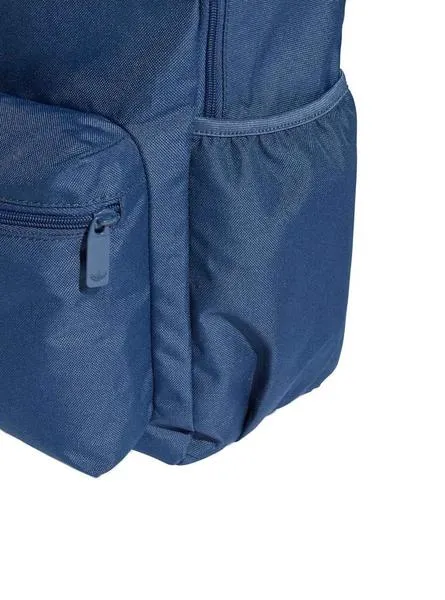 mochila adidas prem logo azul para niños
