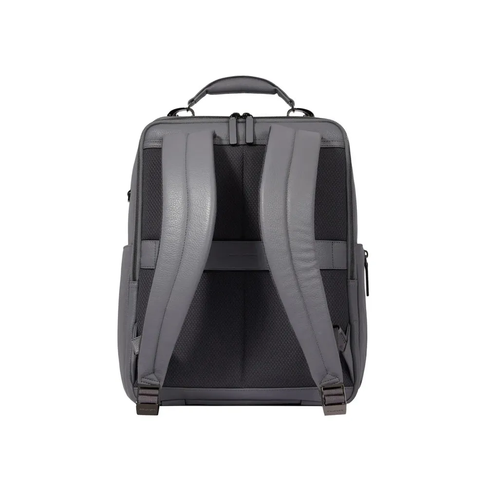 Mochila de Piel Piquadro CA4818MOS/GR Color Gris