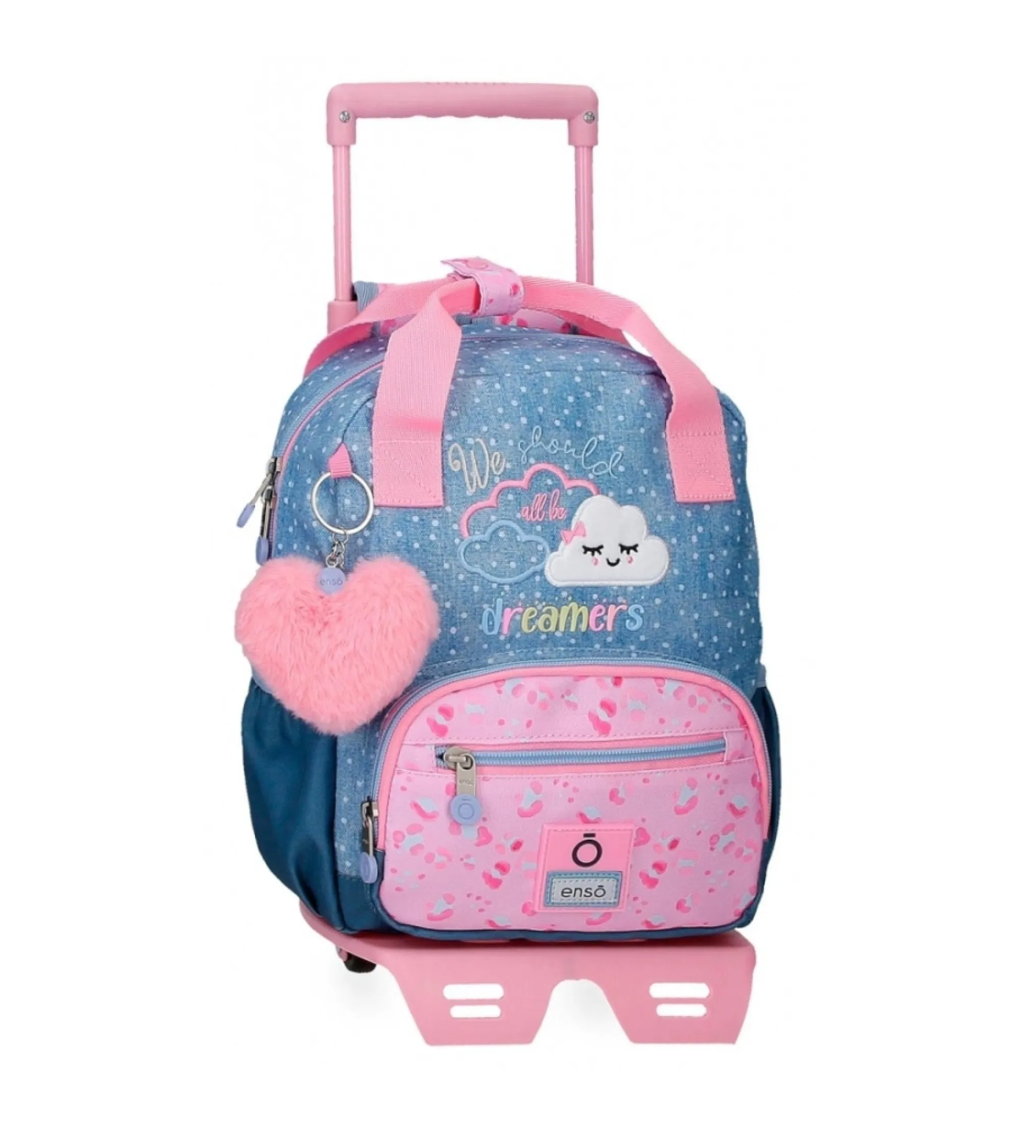 Mochila Enso Dreamer con carro azul
