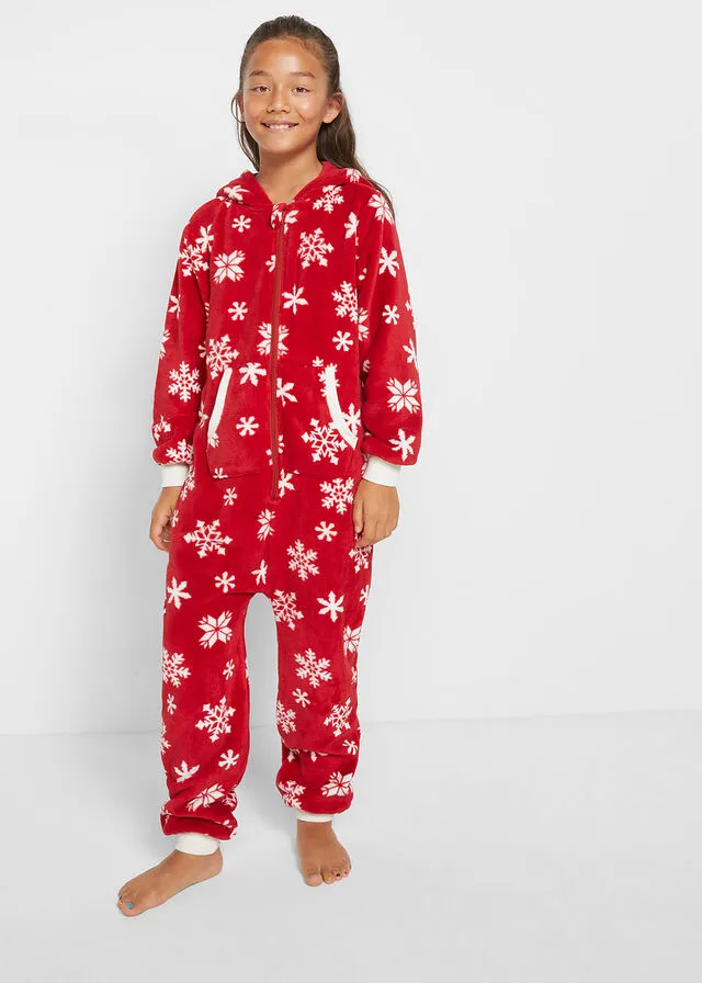 MONO POLAR PARA NIñAS BLANCO LANAROJO CAYENA ESTAMPADO