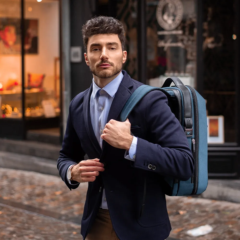 Morral para laptop Litepoint 14.1 azul