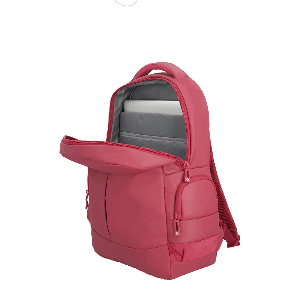 Morral para laptop mujer Acceleration Citadel rosado 17''