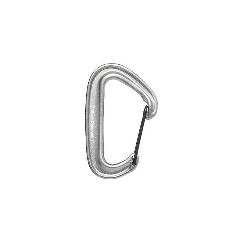Mosquetón Black Diamond Miniwire Carabiner (Gris claro)